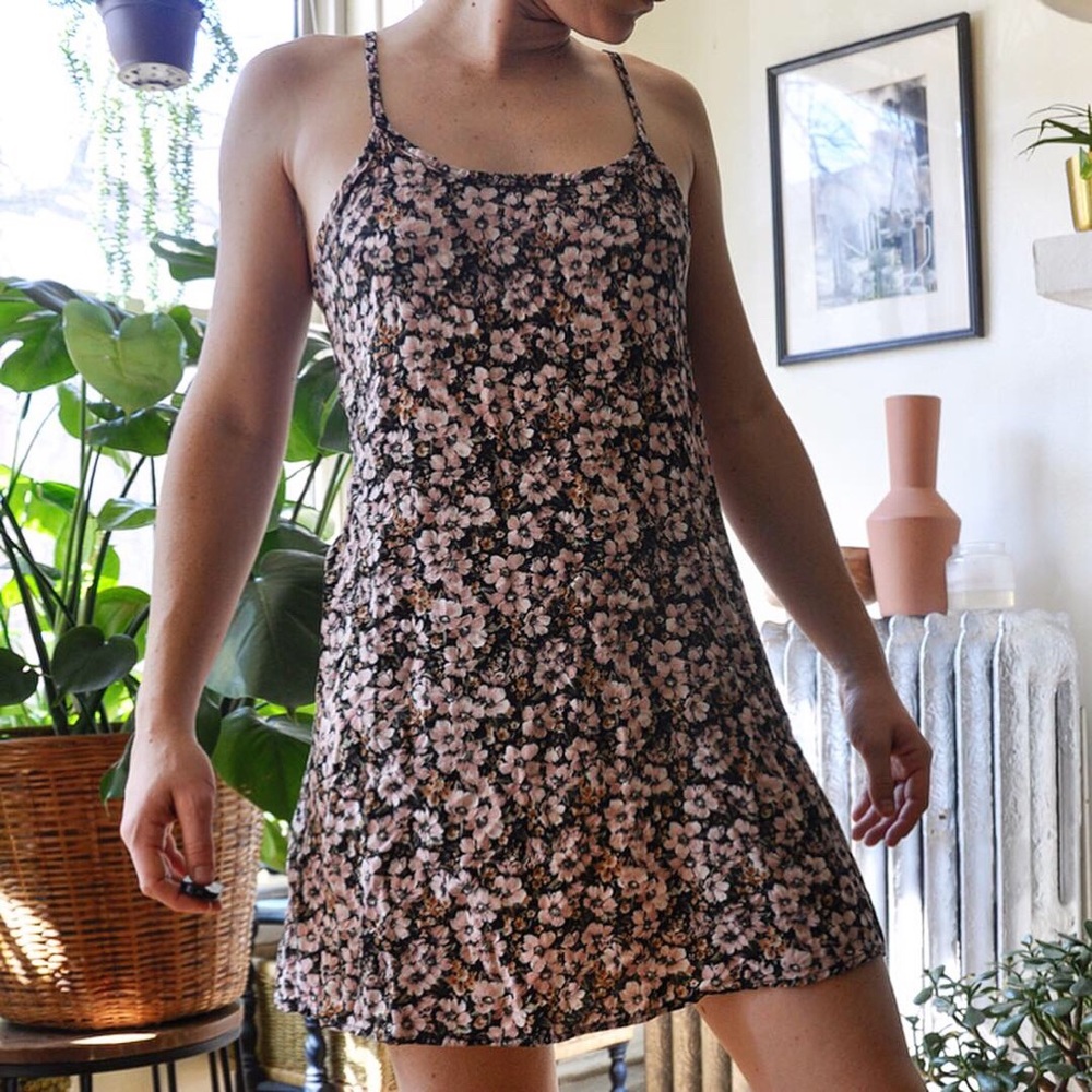 90s Floral Dress
